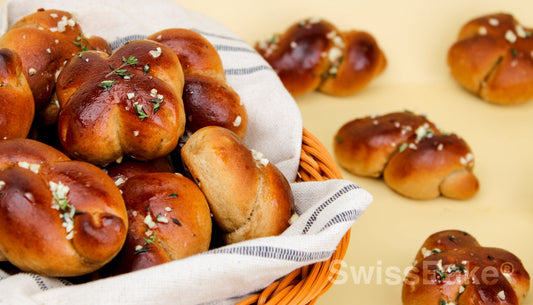 Herb & Garlic Dinner Rolls Recipe