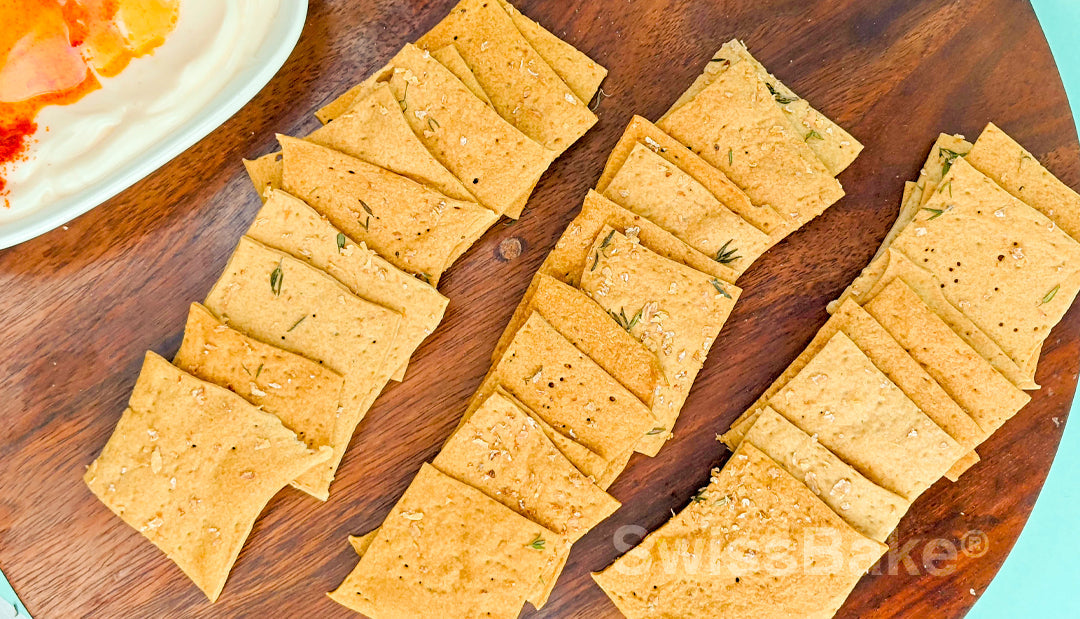 Unleavened Sourdough Crackers Recipe