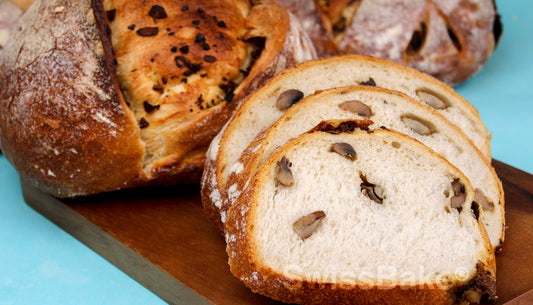 Retarded Mushroom & Garlic Sourdough with Durum Native
