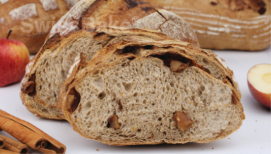 Rustic Wholemeal Apple & Cinnamon Bread