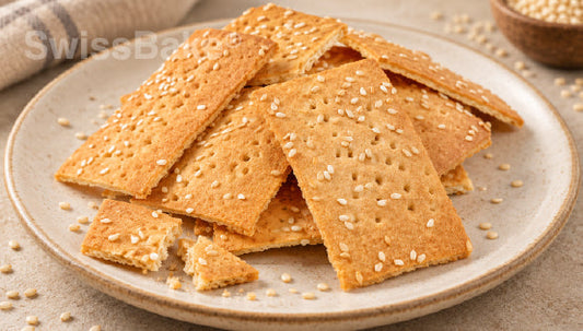 Potato Sourdough Crackers